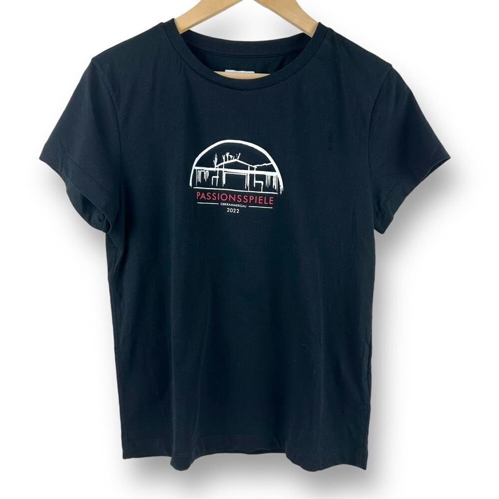 Passionsspiele‎ S Stage Graphic Tee Black Oberammergau Passion Play Jesus 2022